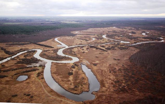 Emajgi river and oxbow lakes 